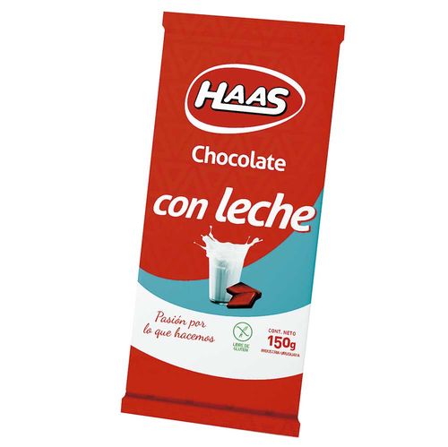 Chocolate leche HAAS 150 g
