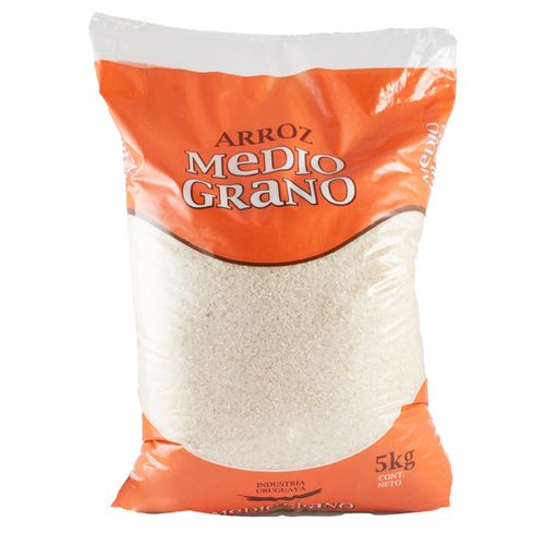 Arroz medio grano 5 kg