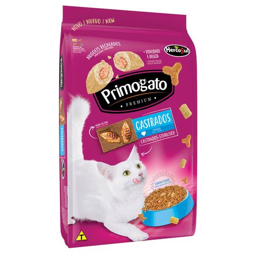 Alimento PRIMOGATO premium castrados 1 kg pollo