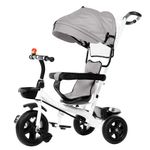 Triciclo-gris-con-toldo-para-bebe