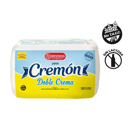Queso cremoso LA SERENISIMA 500 g