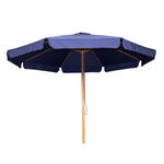 Sombrilla-en-madera-color-azul-3-m