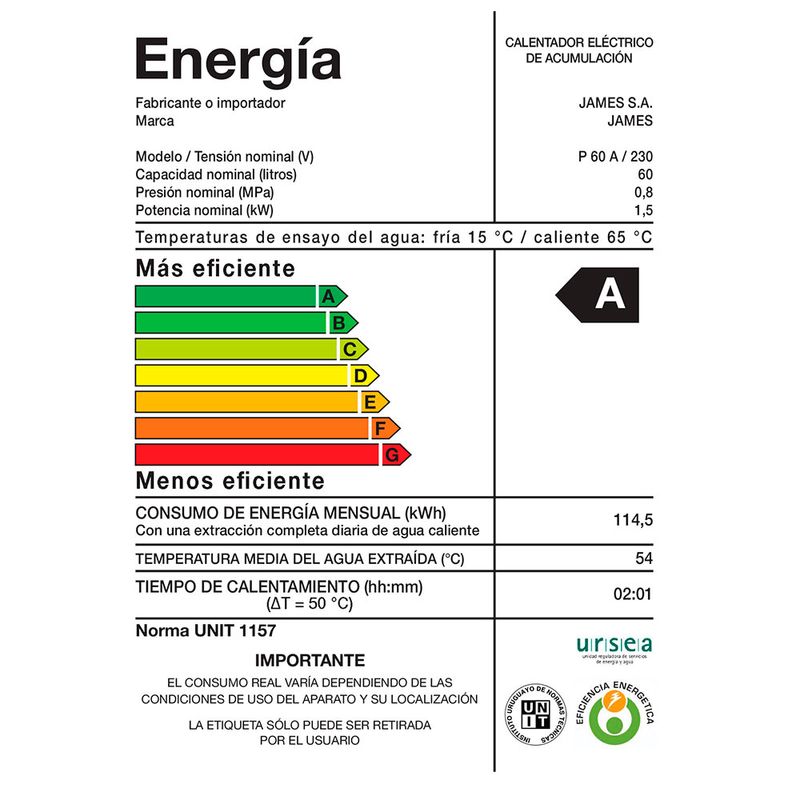 Termotanque-acero-JAMES-60-L-cilindrico-clase-A