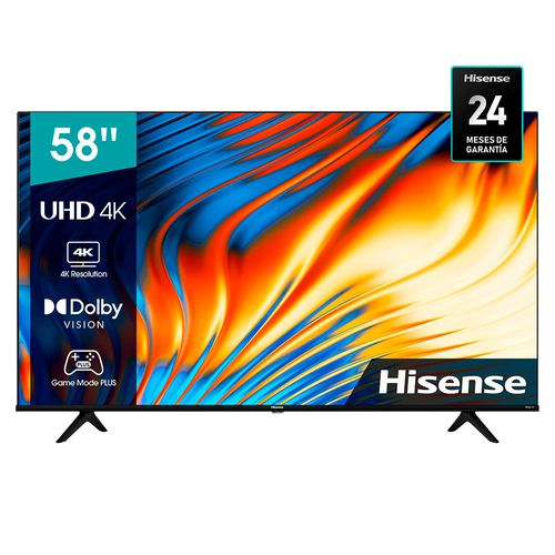 Smart TV HISENSE 58" 4K UHD Serie A6H