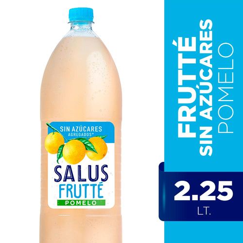 Agua Salus Frutté sin azúcar Pomelo 2,25 L