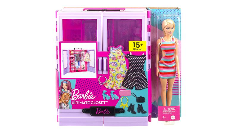 Barbie fashionista closet de lujo online