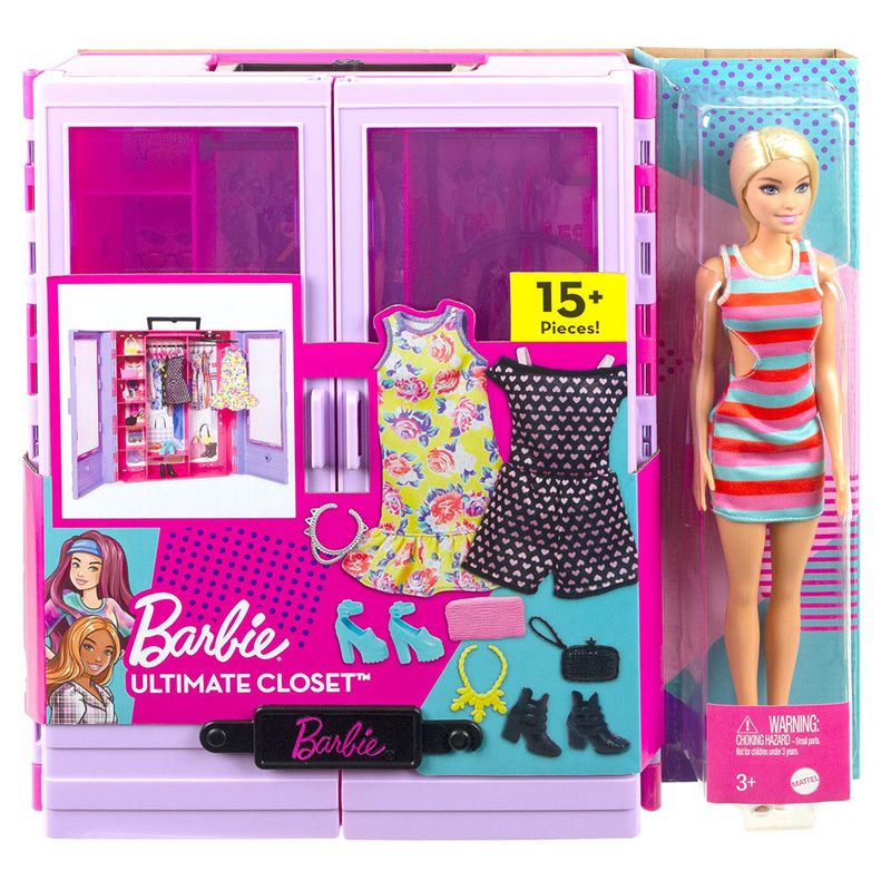 BARBIE---Closet-de-lujo-con-muñeca