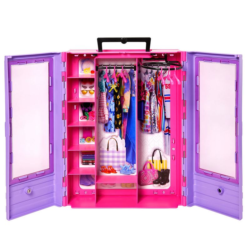 BARBIE---Closet-de-lujo-con-muñeca