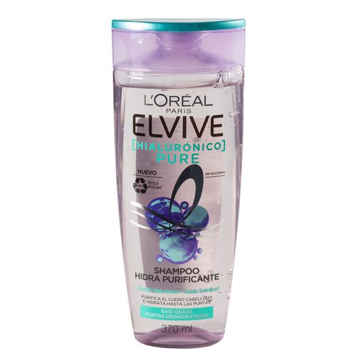 Shampoo ELVIVE hialurónico pure 370 ml