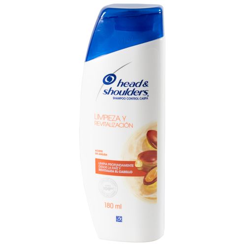 Shampoo HEAD & SHOULDERS Revi aceite de argan 180 ml
