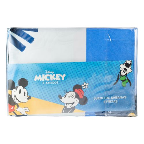Juego de Sábanas 1 plaza microfibra Mickey