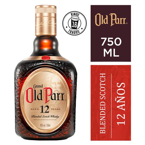 Whisky Escocés OLD PARR 12 Años 1 L