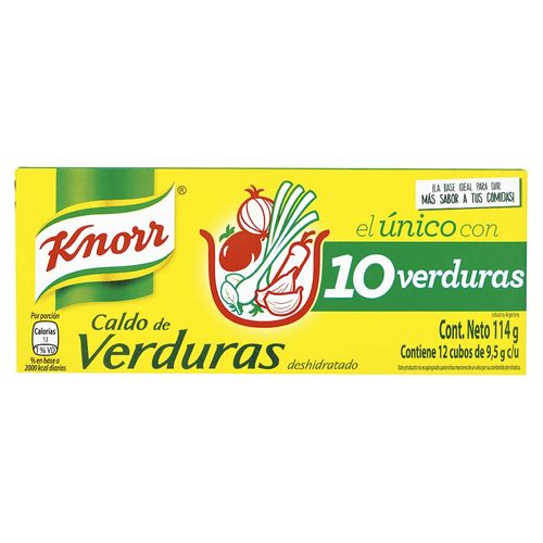 Caldo verduras KNORR 12 un.