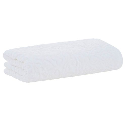 Toalla BUDDEMEYER baño 100 % algodón blanco 70x140 cm