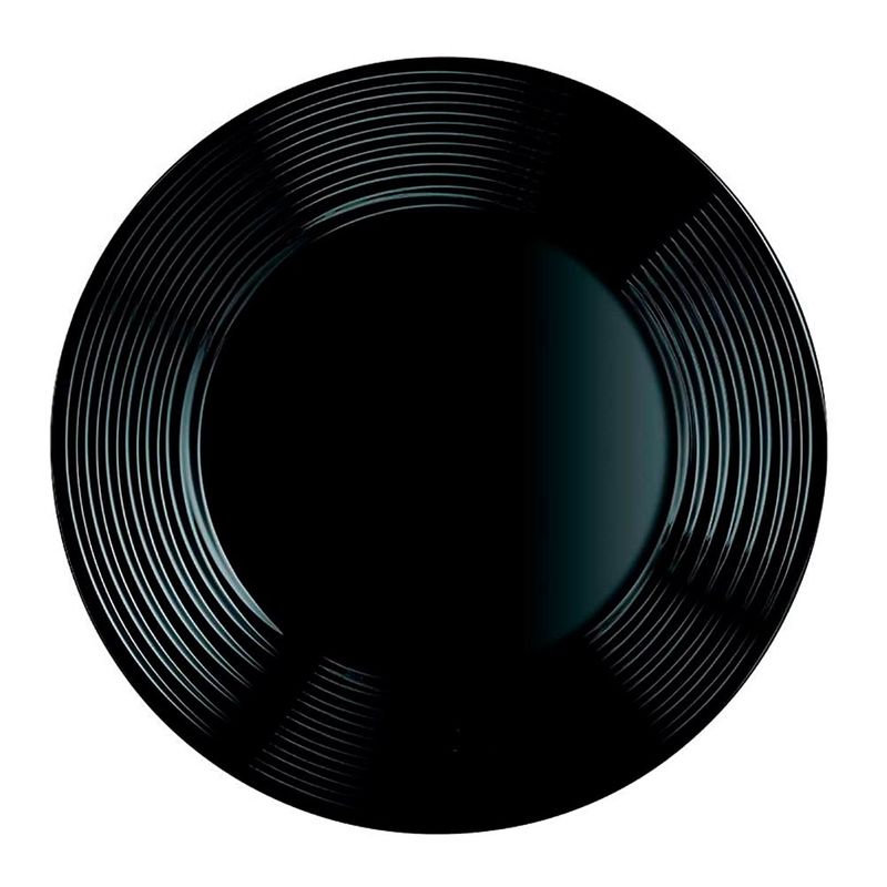 Plato-postre-19-cm-Harena-negro-vidrio