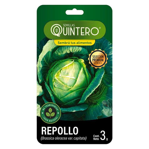Sobre de semilla de repollo QUINTERO 3 g