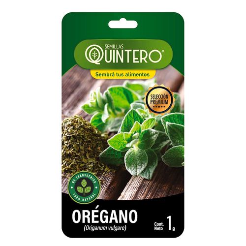 Sobre de semilla de orégano QUINTERO 1 g