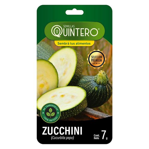 Sobre de semilla de zucchini QUINTERO 7 g