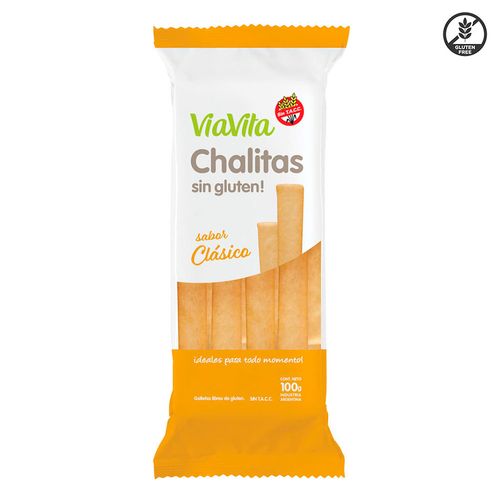 Galletas CHALITAS VIAVITA sin gluten clásicas