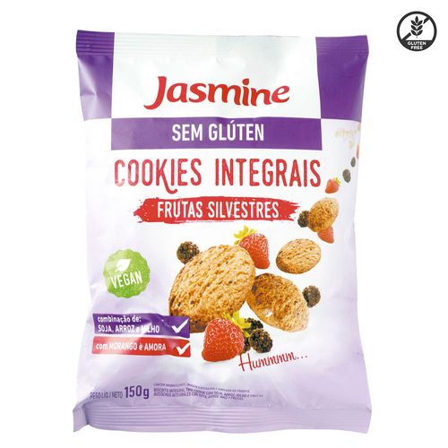 Galletitas JASMINE frutos silvestres sin gluten 150 g