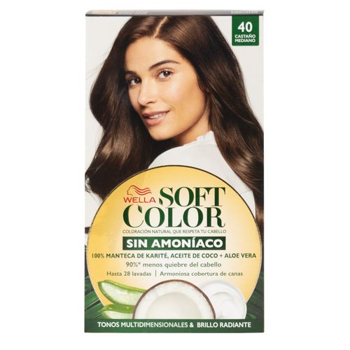 Coloracion Soft Color Castano Mediano 40
