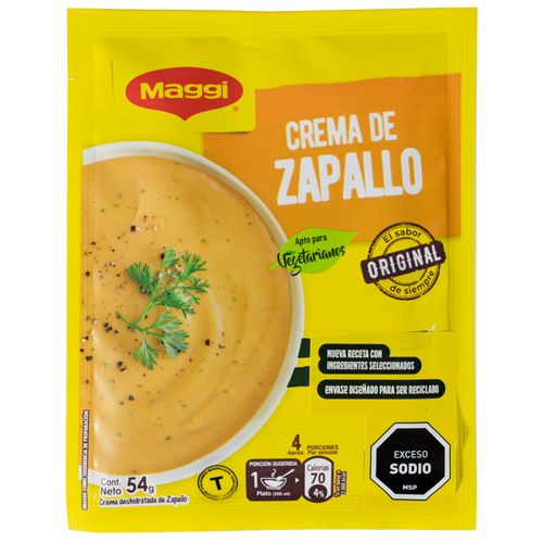 Sopa crema zapallo MAGGI 54g