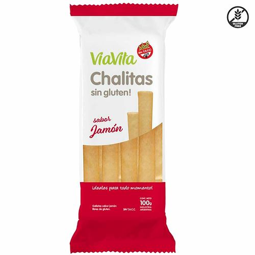 Galletas chalitas Viavita sin gluten jamón
