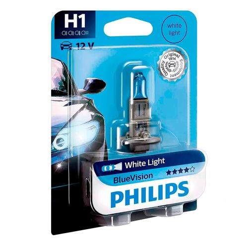 Lámpara PHILIPS Bluevision H1 12V 55W