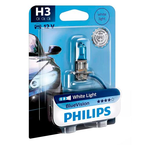 Lámpara PHILIPS Bluevision H3 12V 55W