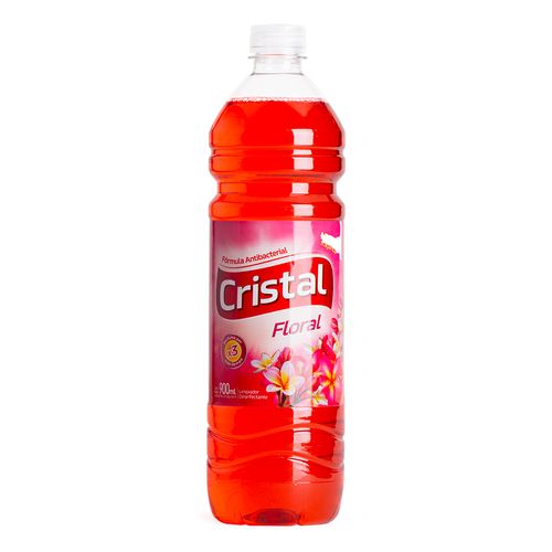 Limpiador Líquido Cristal Floral 900 ml