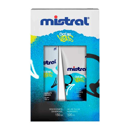 Estuche MISTRAL Ocean Vibes desodorante 150 ml + gel