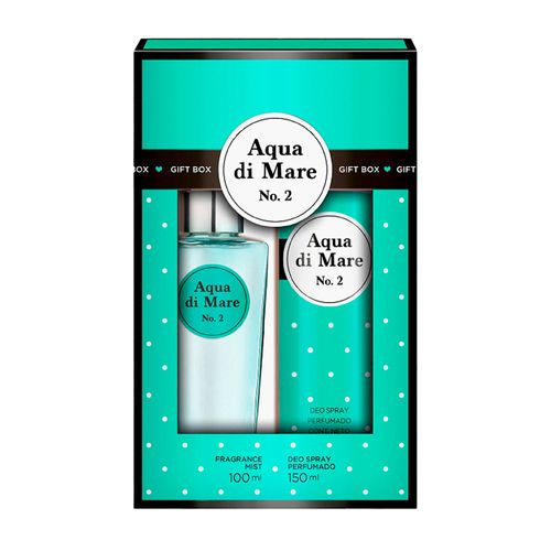 Estuche AQUA 2 Eau de toilette + Desodorante