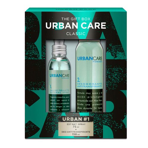 Estuche URBAN CARE edt + desodorante 158 ml