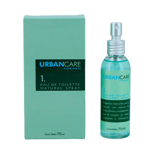 Eau de toilette URBAN CARE for men 75 ml