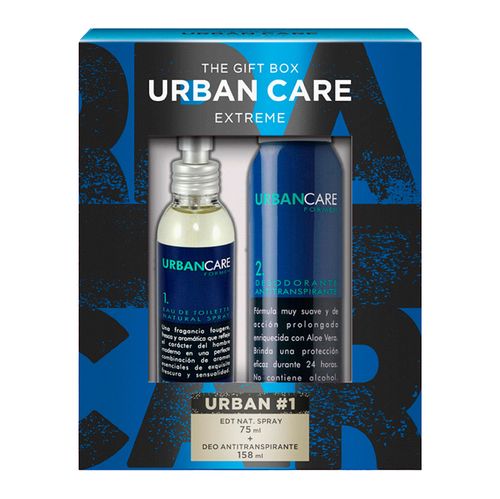 Estuche URBAN CARE Extreme edt 75 ml + desodorante 170 ml