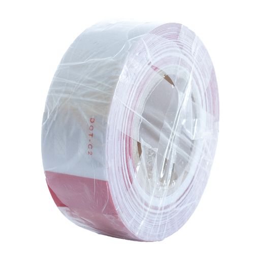 Cinta FRANCA reflectiva roja y blanca 5 cm x 25 m