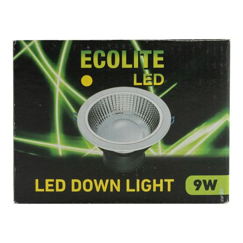 Luminaria ECOLITE LED Downlight 9W