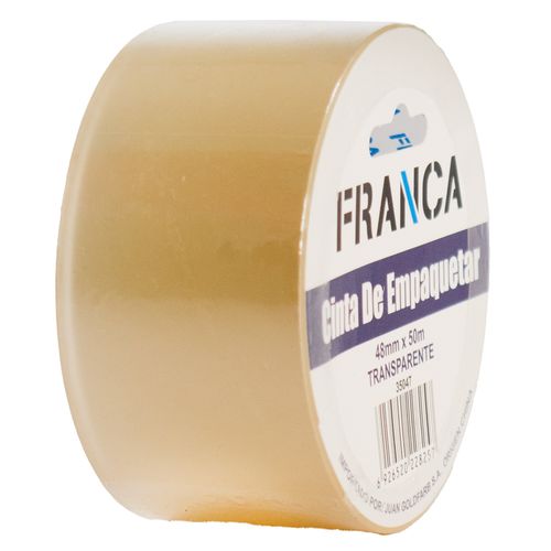Cinta FRANCA de empaquetar transparente 48 mm x 50 m