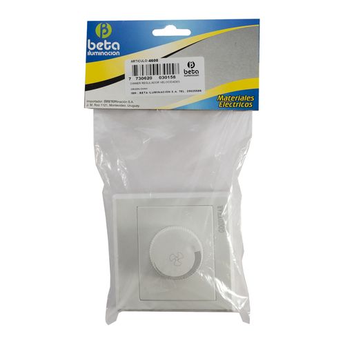 Regulador dimer de velocidad para ventilador de techo