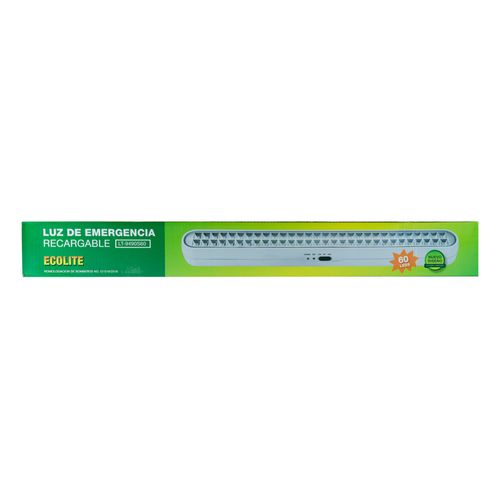Luz de emergencia ECOLITE recargable 60 LEDS