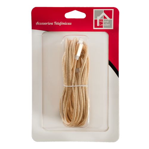Cable usb HOME LEADER iphone 3 m