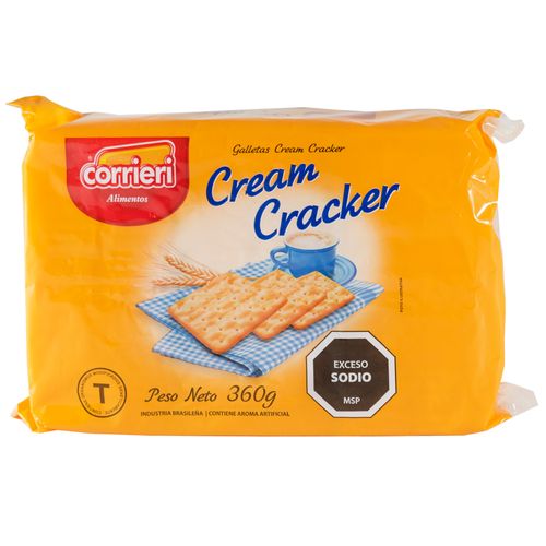 Galleta CORRIERI Cream Cracker 360 g