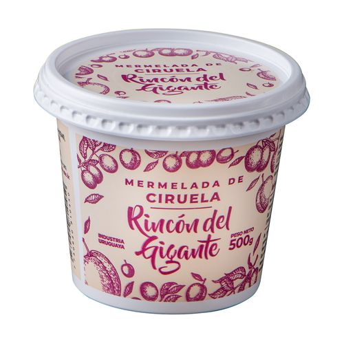 Mermelada de ciruela RINCON DEL GIGANTE 500 g