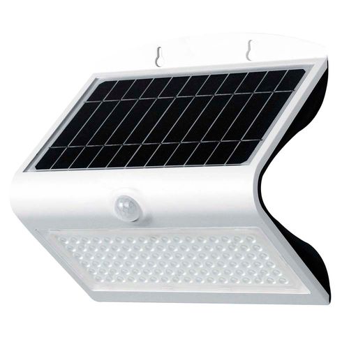 Foco VIVION solar led Butterfly 8 w frio blanco