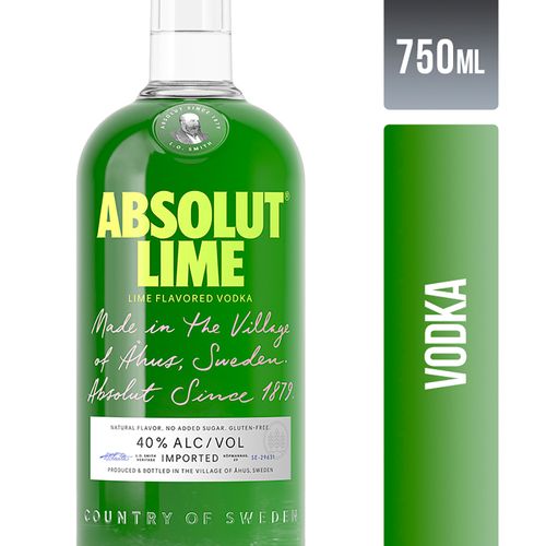 Vodka ABSOLUT lime 750 ml