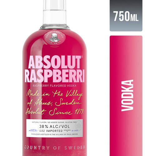 Vodka ABSOLUT raspberri 750ml