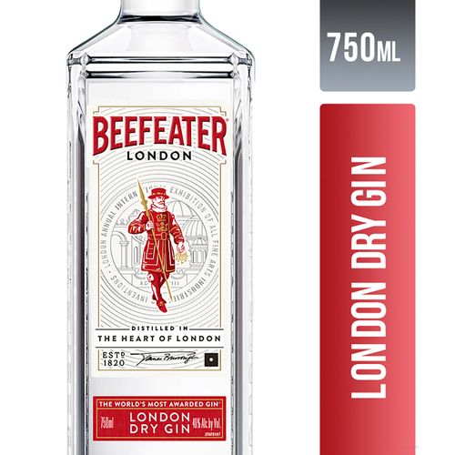 Bebida BEEFEATER London dry gin 750 cc