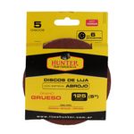 Disco-perforado-HUNTER-con-velcro-grano-grueso-125-mm-5-un.