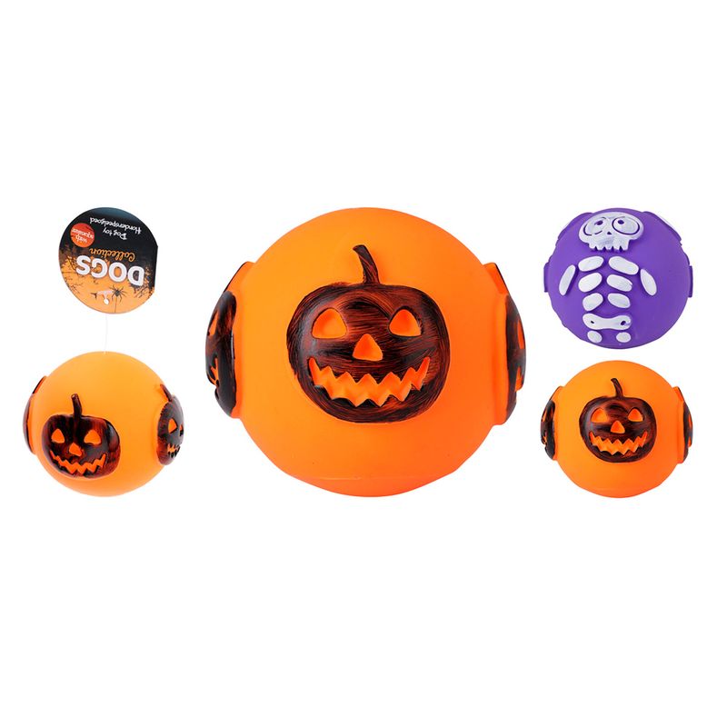 Juguete-para-perros-de-Halloween-en-vinilo