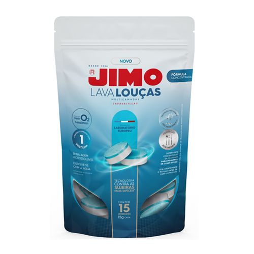 Detergente lavavajilla JIMO cápsulas 15 un